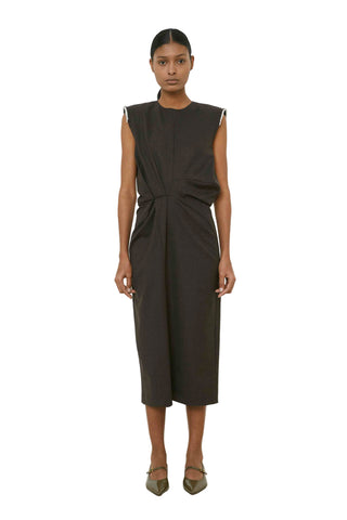 RUCHED WAIST DRESS