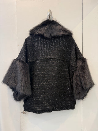 NERO TWEED JACKET