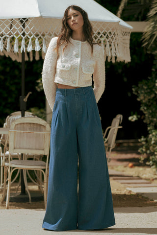 WIDE LEG DENIM