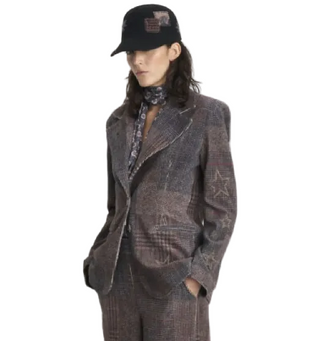 STELLE EMBROIDERED BLAZER