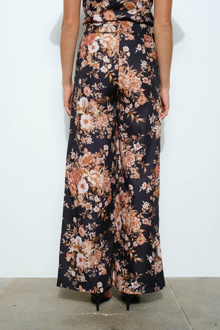 Floral Wide Leg Pant