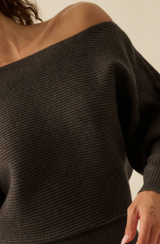 One-Shoulder Midi  Dress