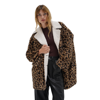 RANA FAUX LEOPARD JACKET