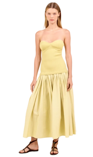 CANNES DRESS PISTACHIO