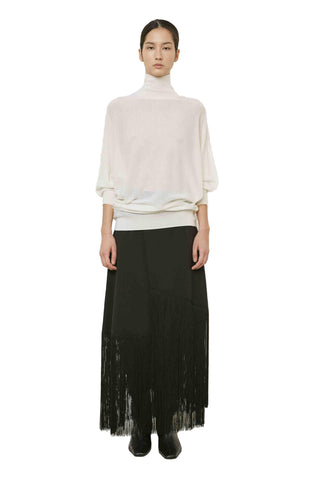 Asymmetrical Fringe Skirt