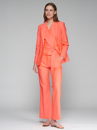 ORANGE POP BLAZER