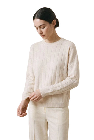 IVORY SPARKLE SWEATER