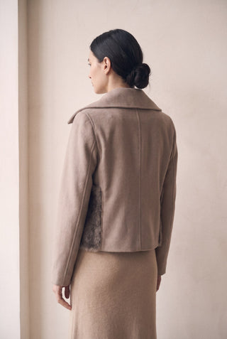 TAUPE KITTY JACKET