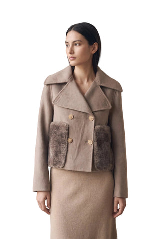 TAUPE KITTY JACKET