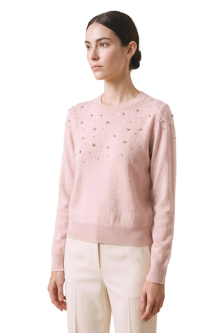 BABY PINK SPARKLE SWEATER