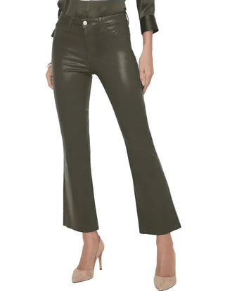 KENDRA H/R CROP FLARE ASH OLIVE