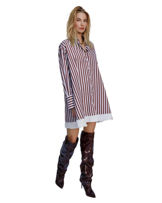 LALIA STRIPE MINI DRESS