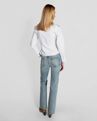 CINCHED EPAULET SHIRT