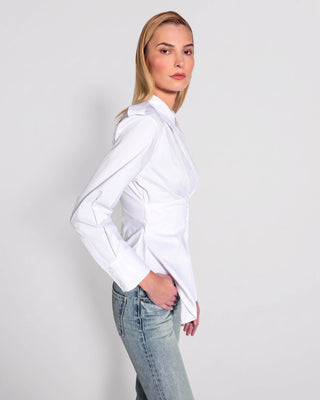 CINCHED EPAULET SHIRT